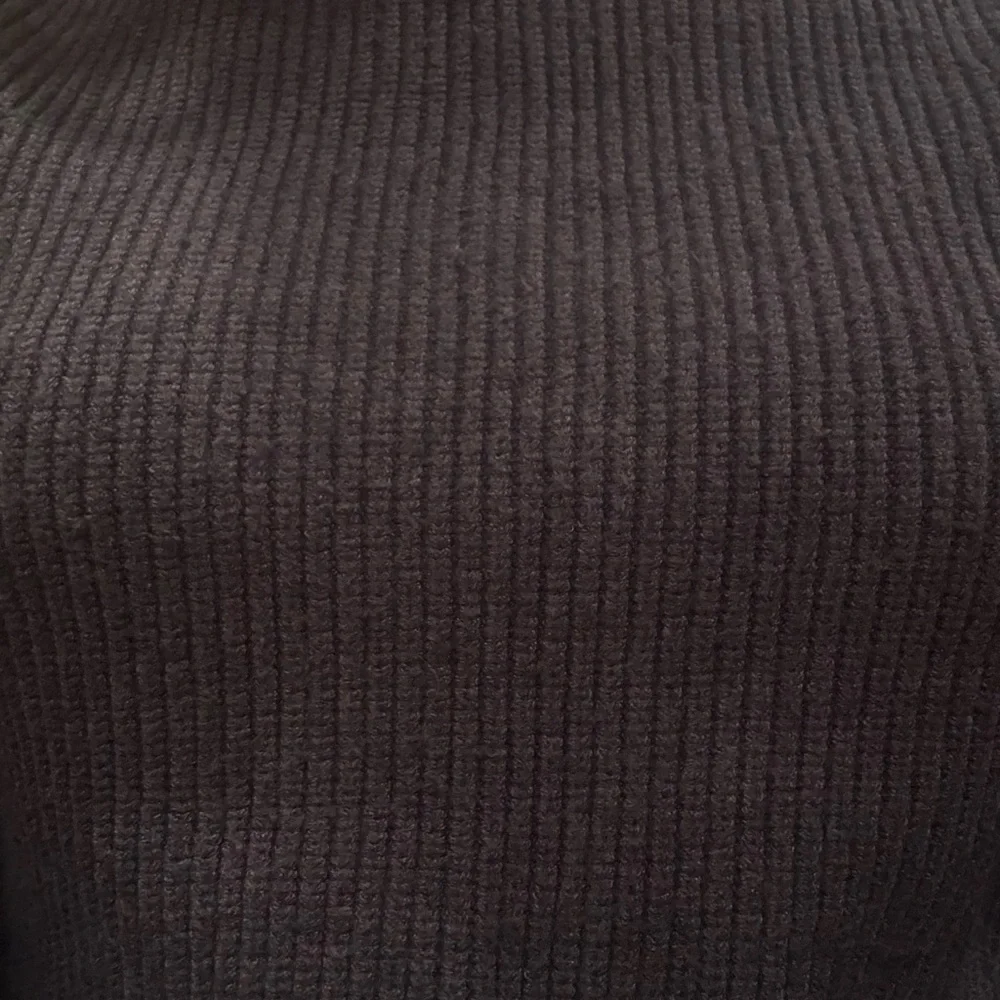 Zara Black Ribbed Turtleneck Sweater - Picture 4 of 4